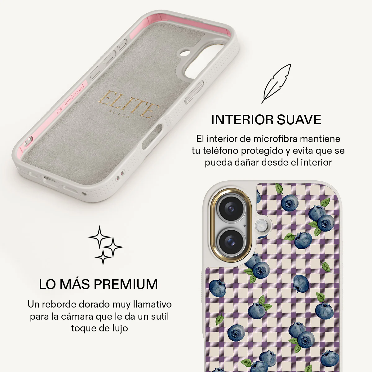 Blueberry Muffin - iPhone 16 Funda - Image 25