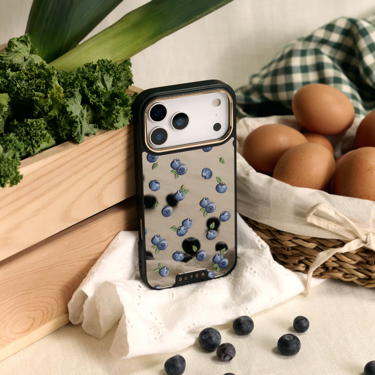 Blueberry Muffin - iPhone 16 Funda - Image 54