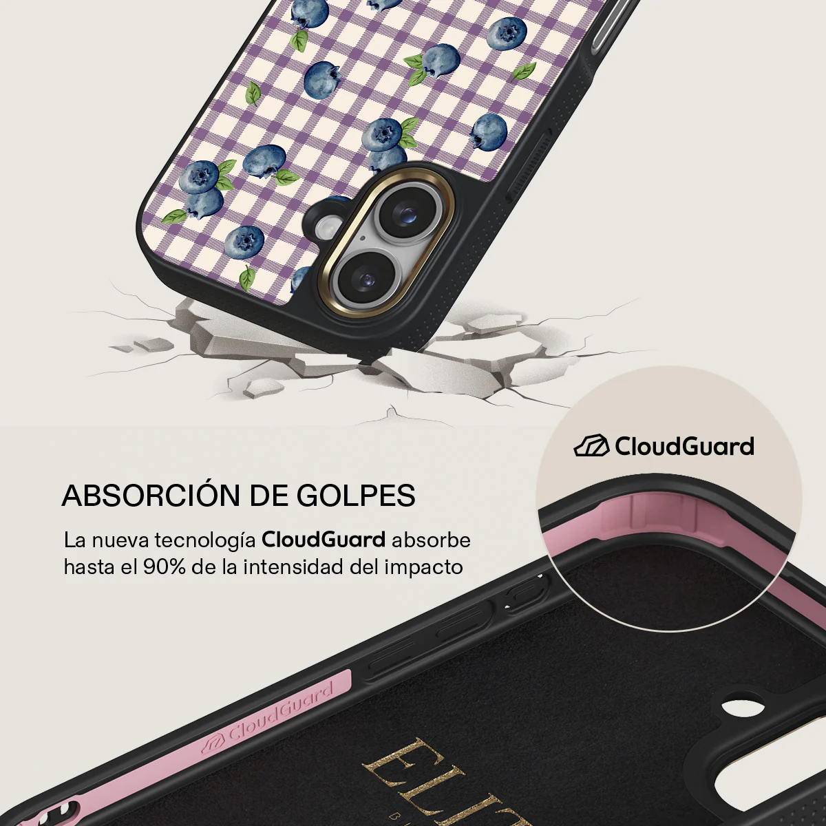 Blueberry Muffin - iPhone 16 Plus Funda - Image 8