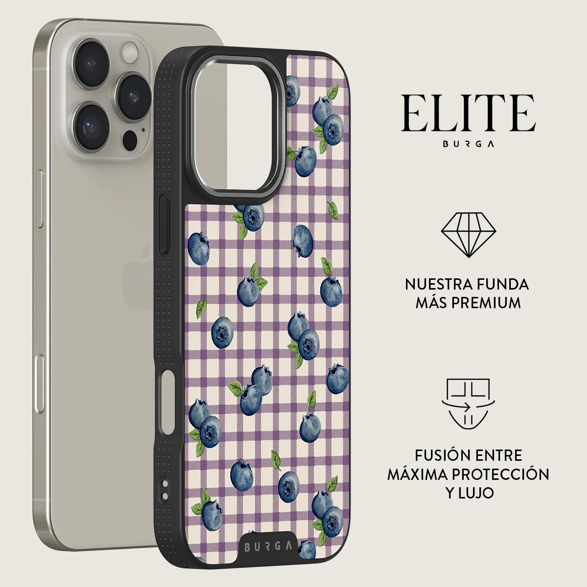 Blueberry Muffin - iPhone 16 Pro Funda - Image 14