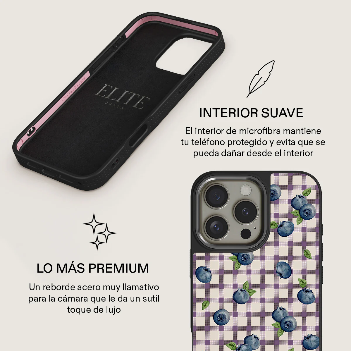 Blueberry Muffin - iPhone 16 Pro Funda - Image 18