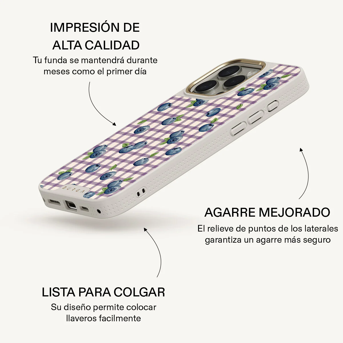 Blueberry Muffin - iPhone 16 Pro Funda - Image 24
