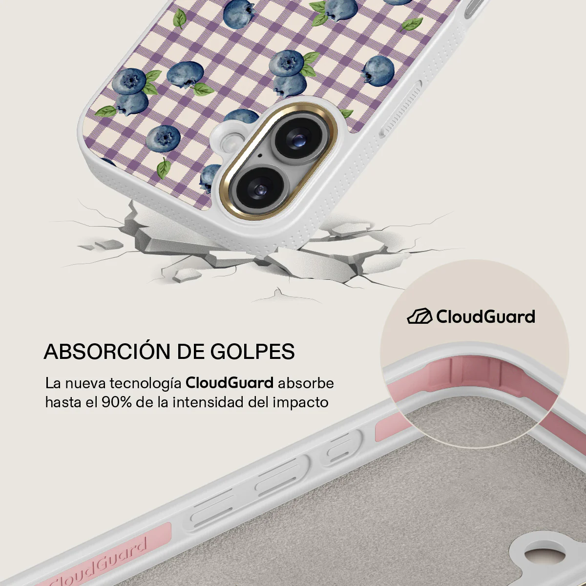 Blueberry Muffin - iPhone 17 Funda - Image 21