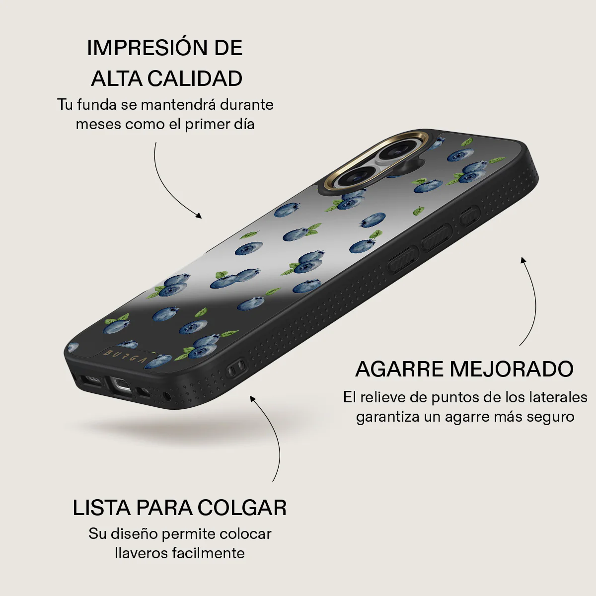 Blueberry Muffin - iPhone 17 Funda - Image 31