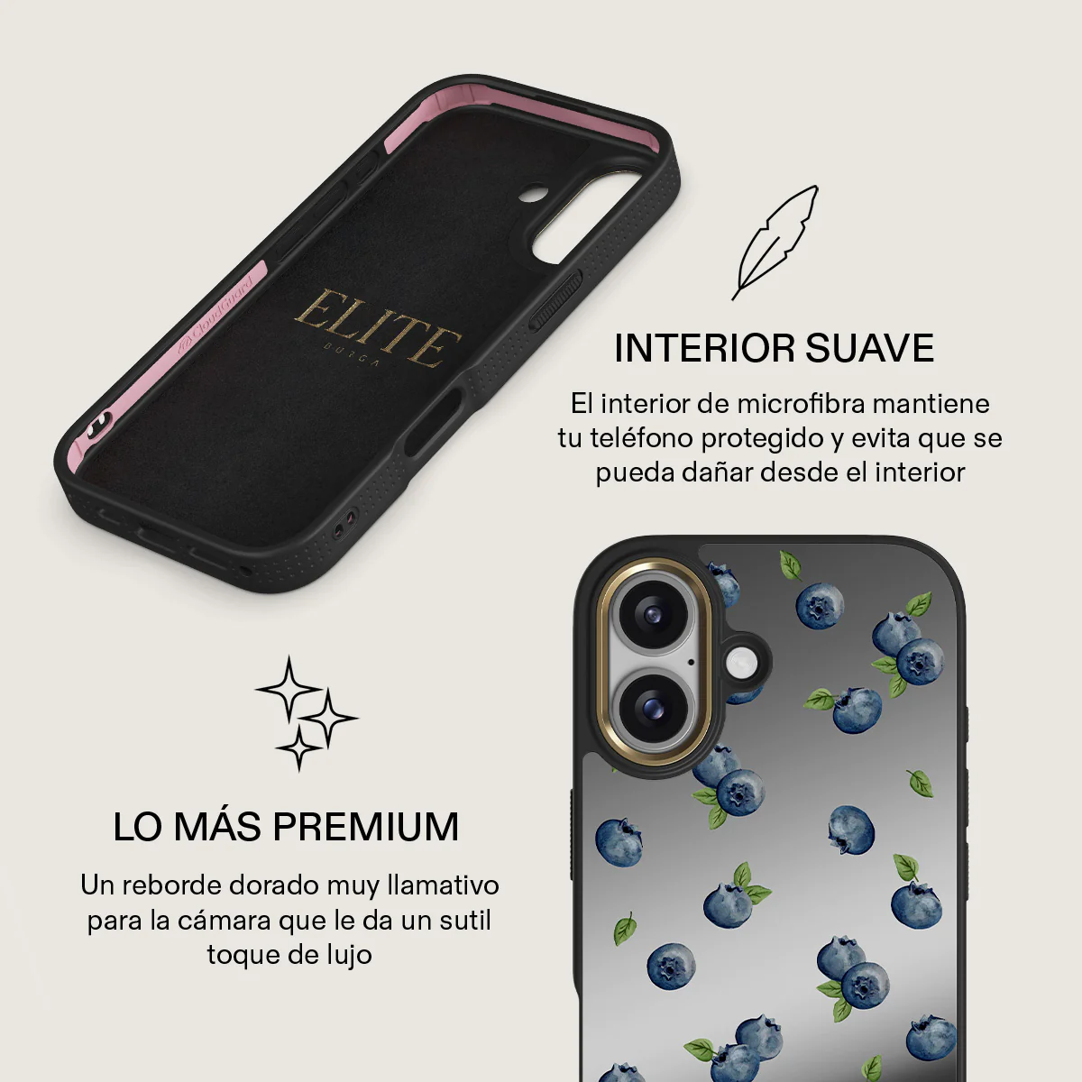 Blueberry Muffin - iPhone 17 Funda - Image 32