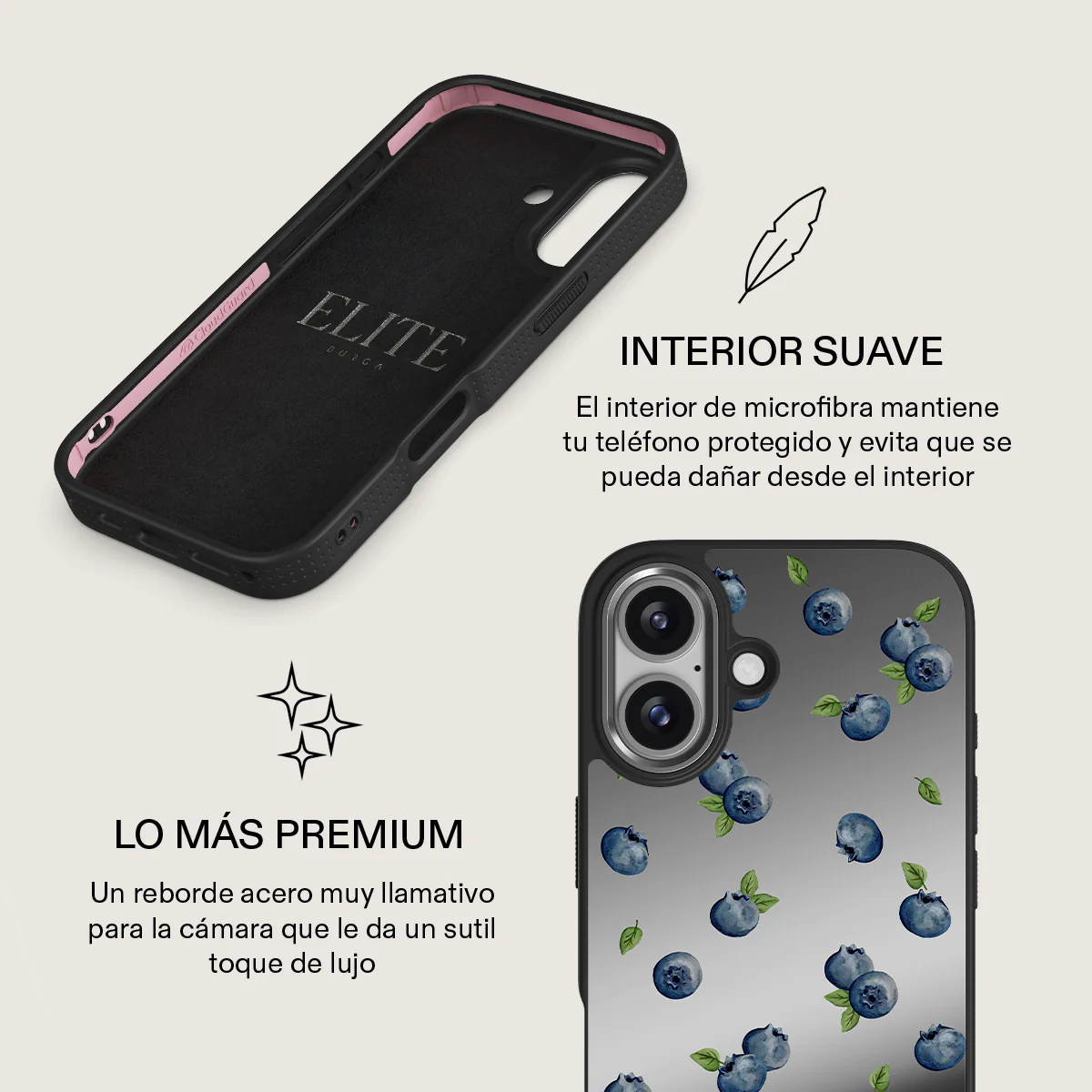 Blueberry Muffin - iPhone 17 Funda - Image 40