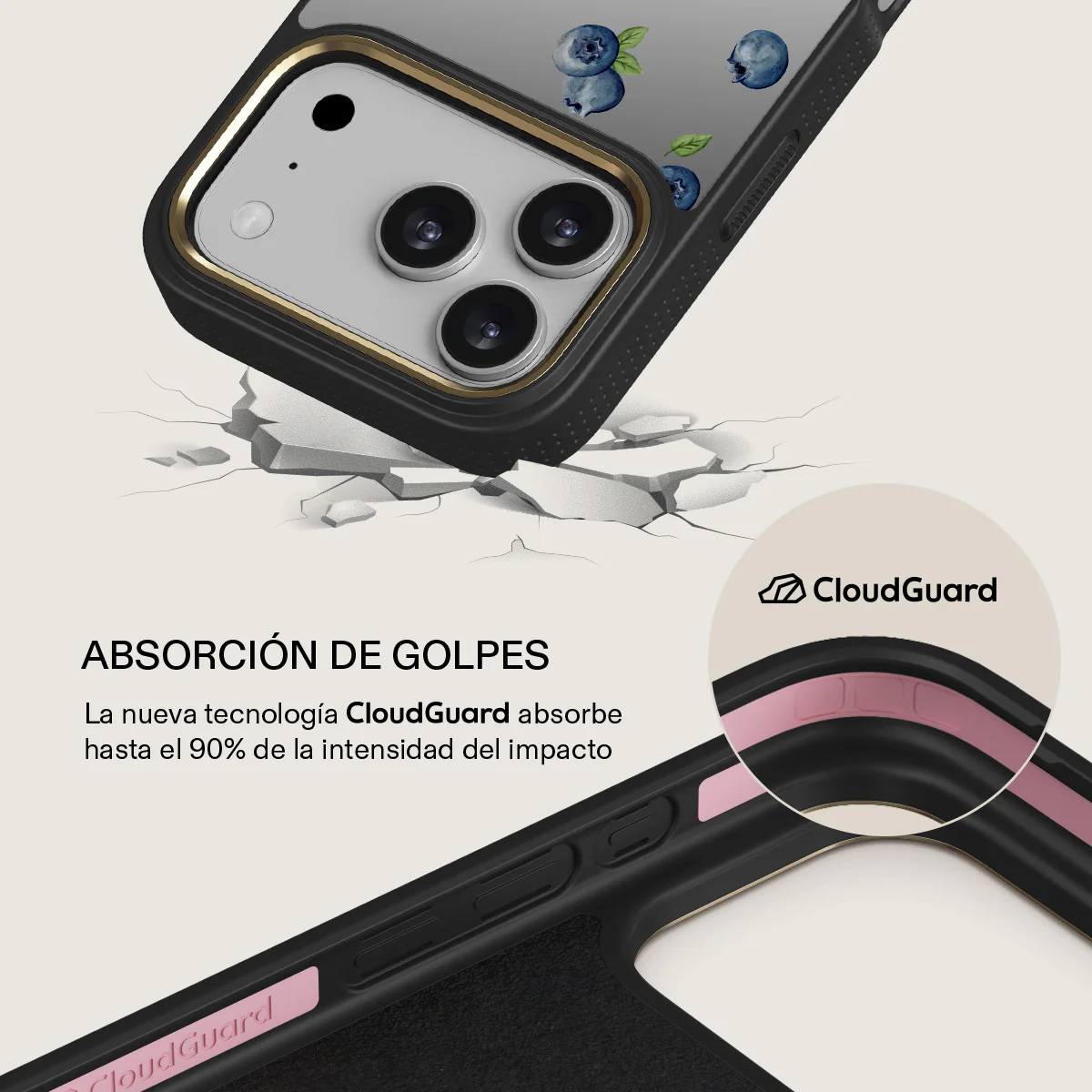 Blueberry Muffin - iPhone 17 Pro Funda - Image 28