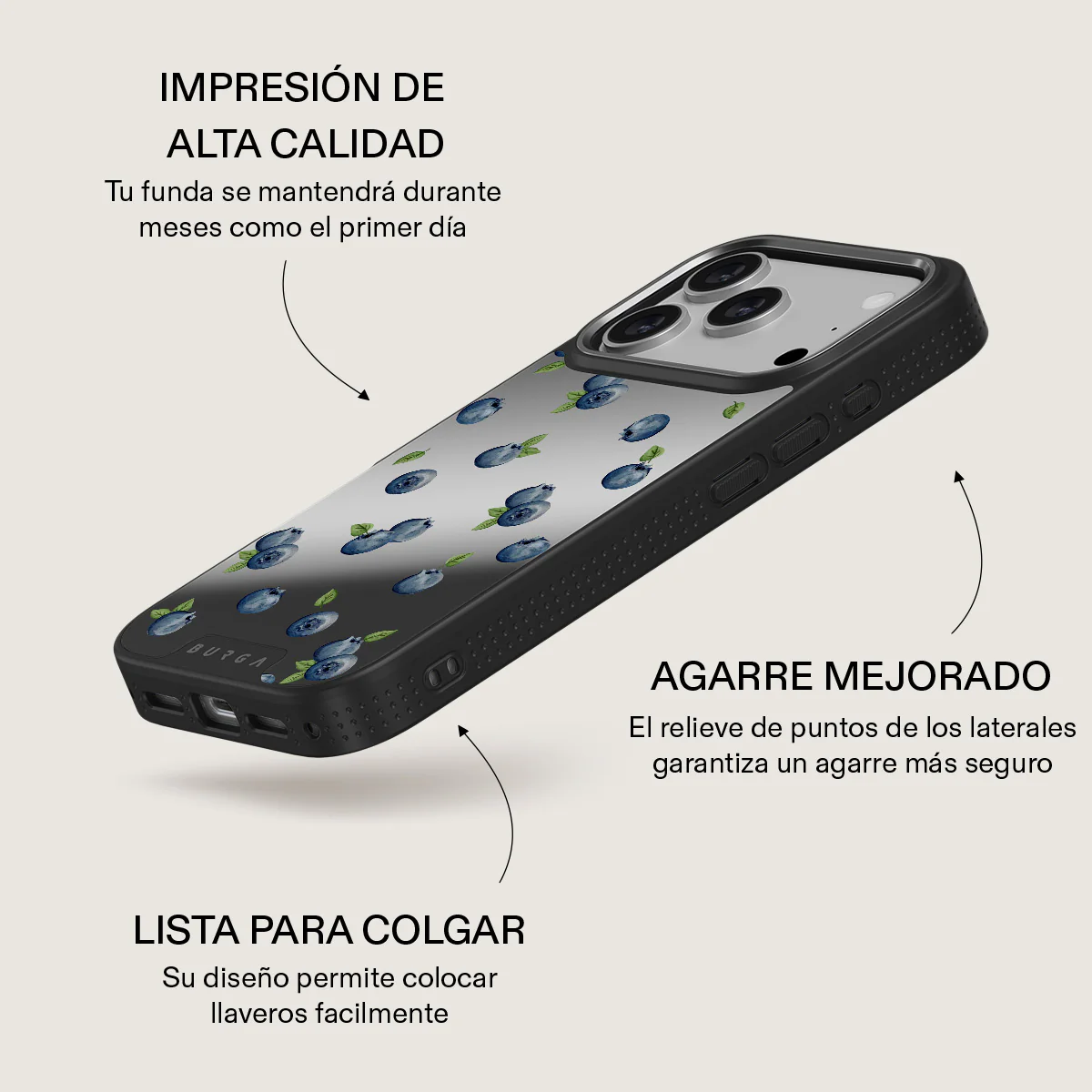 Blueberry Muffin - iPhone 17 Pro Funda - Image 39