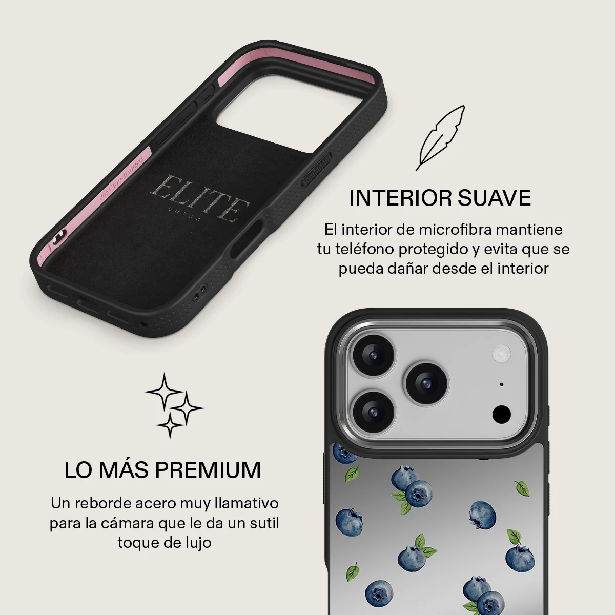 Blueberry Muffin - iPhone 17 Pro Funda - Image 40
