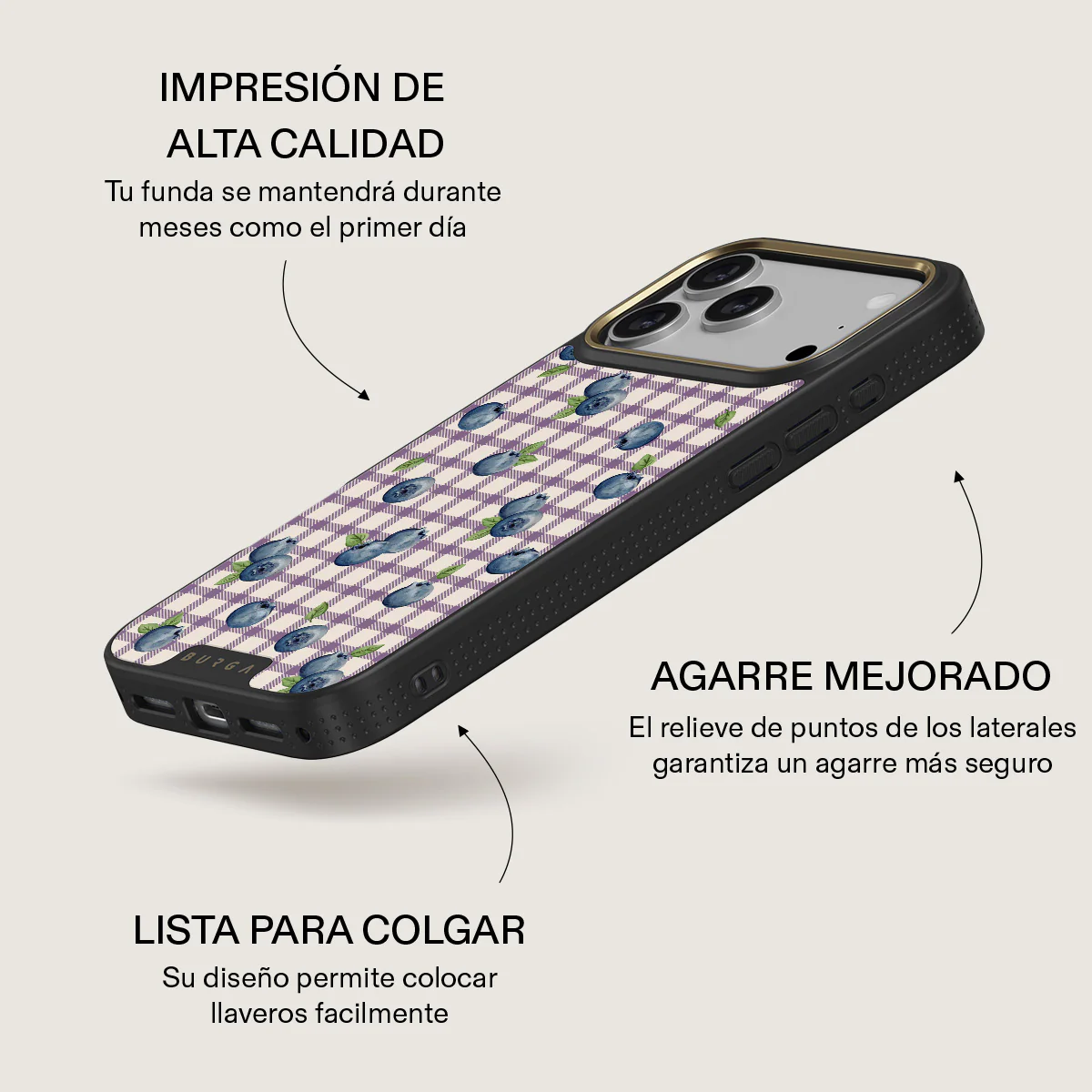 Blueberry Muffin - iPhone 17 Pro Max Funda - Image 9