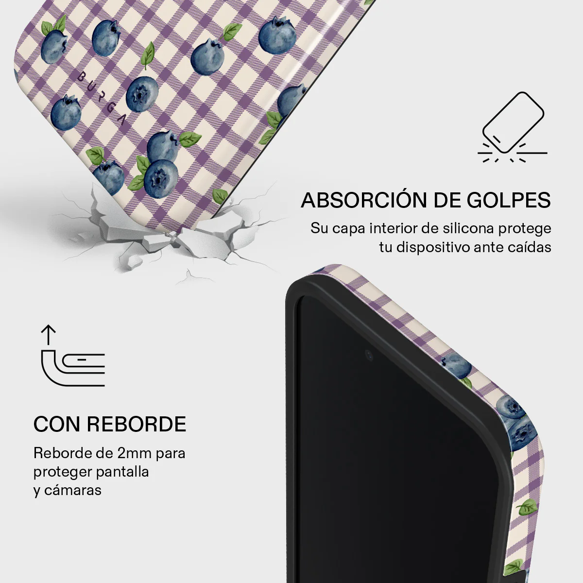 Blueberry Muffin - iPhone 17e Funda - Image 4