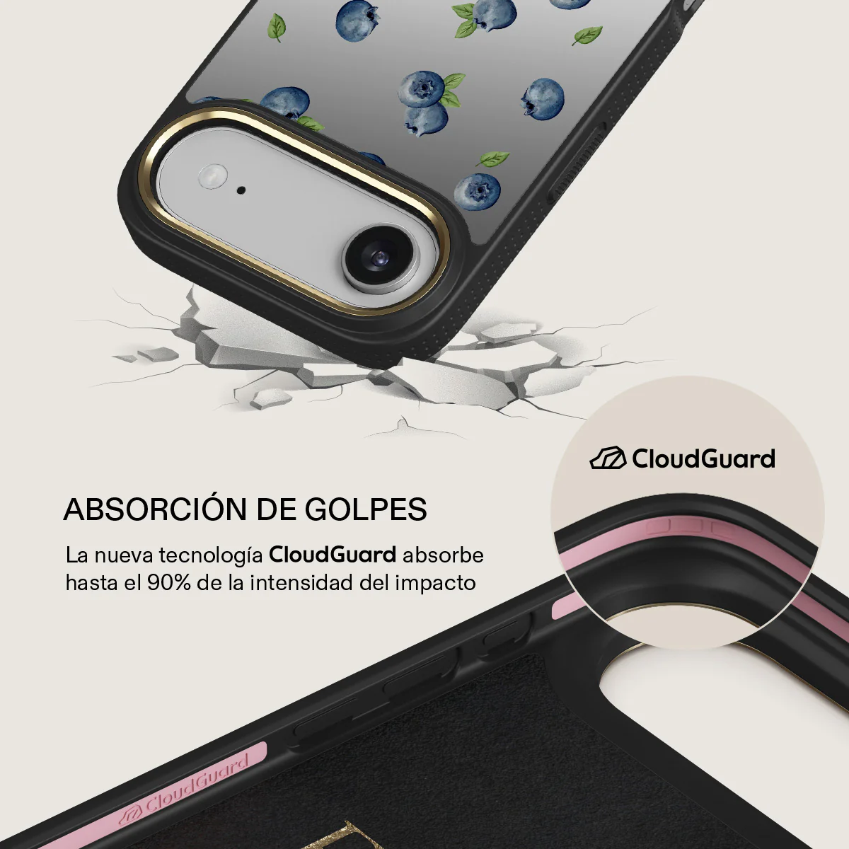 Blueberry Muffin - iPhone Air Funda - Image 28