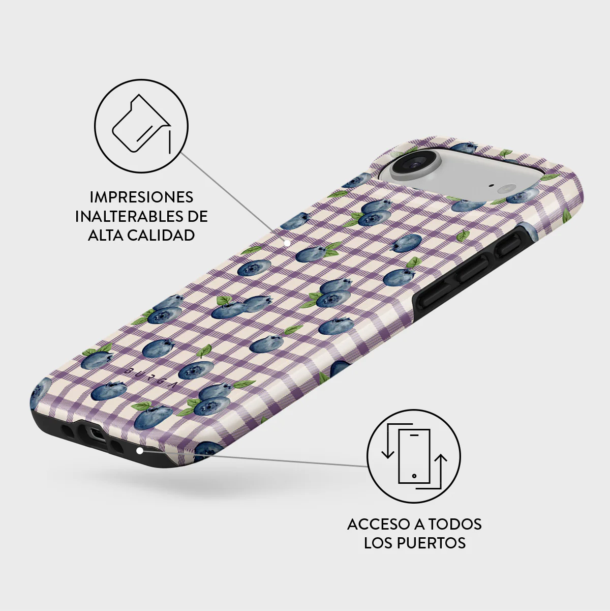 Blueberry Muffin - iPhone Air Funda - Image 3