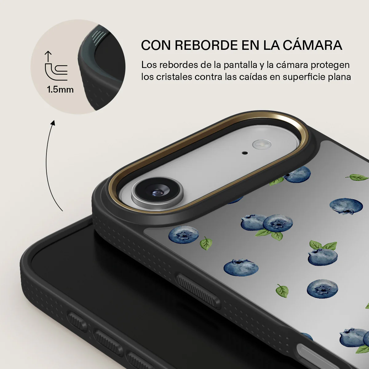 Blueberry Muffin - iPhone Air Funda - Image 30