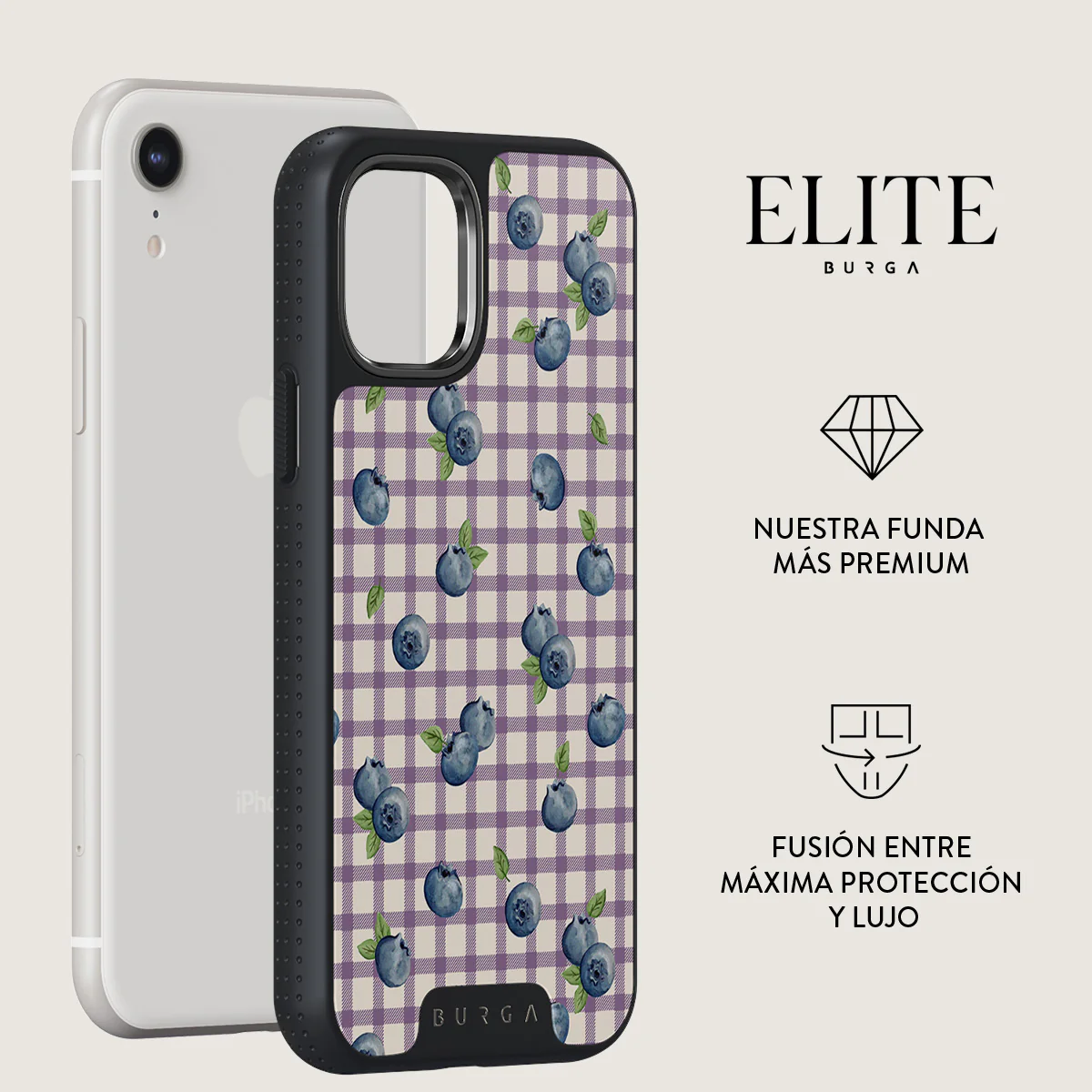 Blueberry Muffin - iPhone XR Funda - Image 17