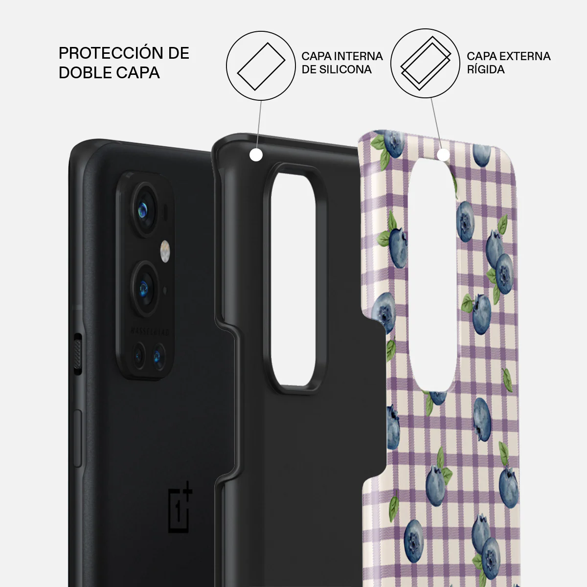Blueberry Muffin - OnePlus 9 Pro Funda - Image 2