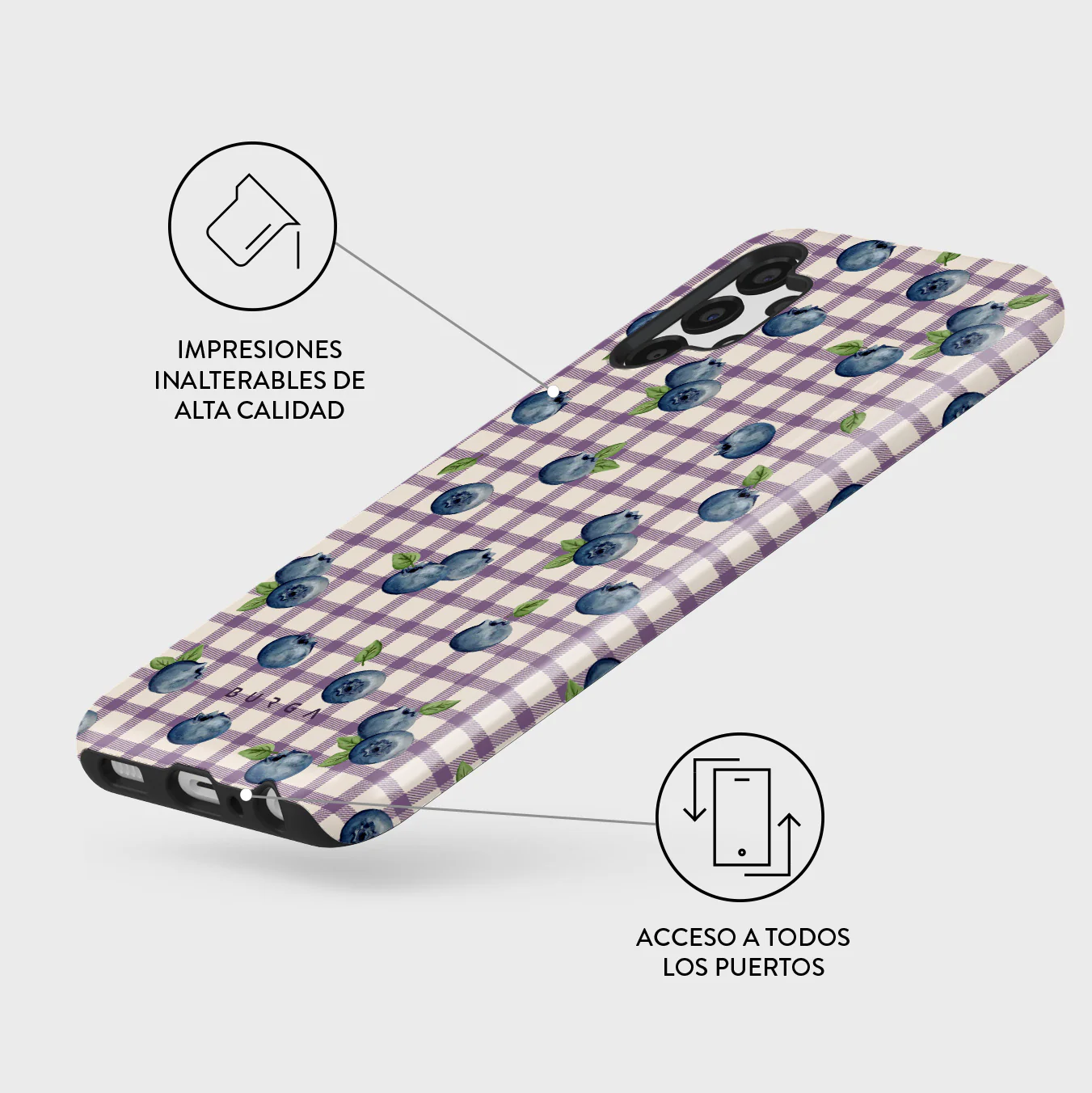 Blueberry Muffin - Samsung Galaxy A13 4G Funda - Image 3