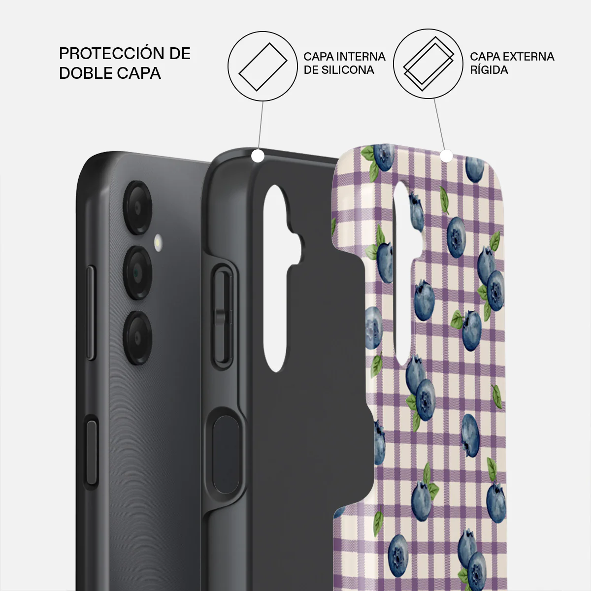 Blueberry Muffin - Samsung Galaxy A14 5G Funda - Image 2