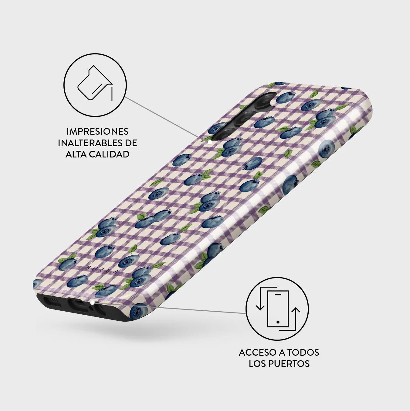 Blueberry Muffin - Samsung Galaxy A14 5G Funda - Image 3