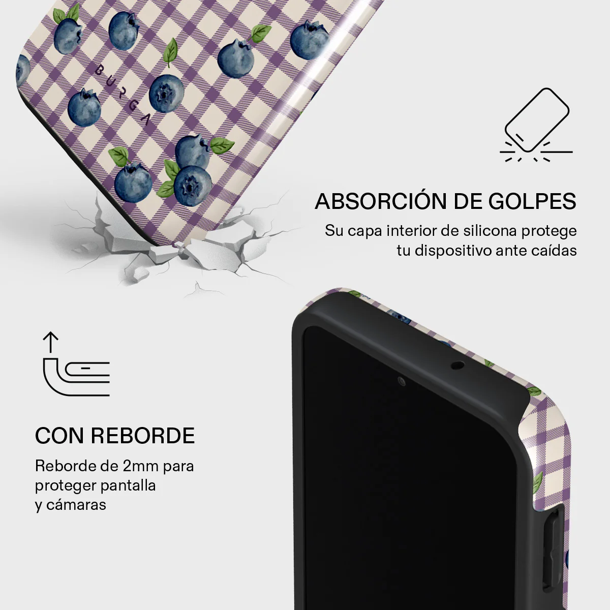 Blueberry Muffin - Samsung Galaxy A14 5G Funda - Image 4
