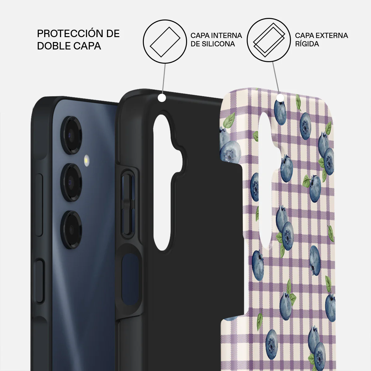 Blueberry Muffin - Samsung Galaxy A16 Funda - Image 2