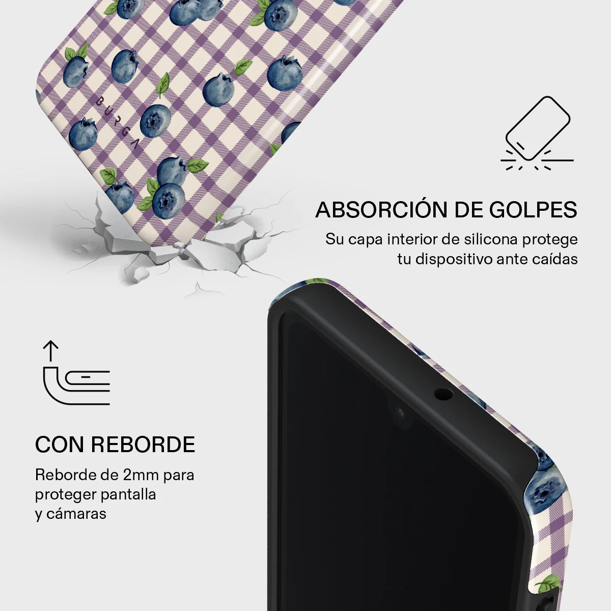 Blueberry Muffin - Samsung Galaxy A26 5G Funda - Image 4