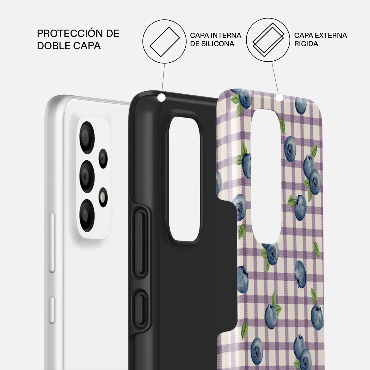 Blueberry Muffin - Samsung Galaxy A53 Funda - Image 2