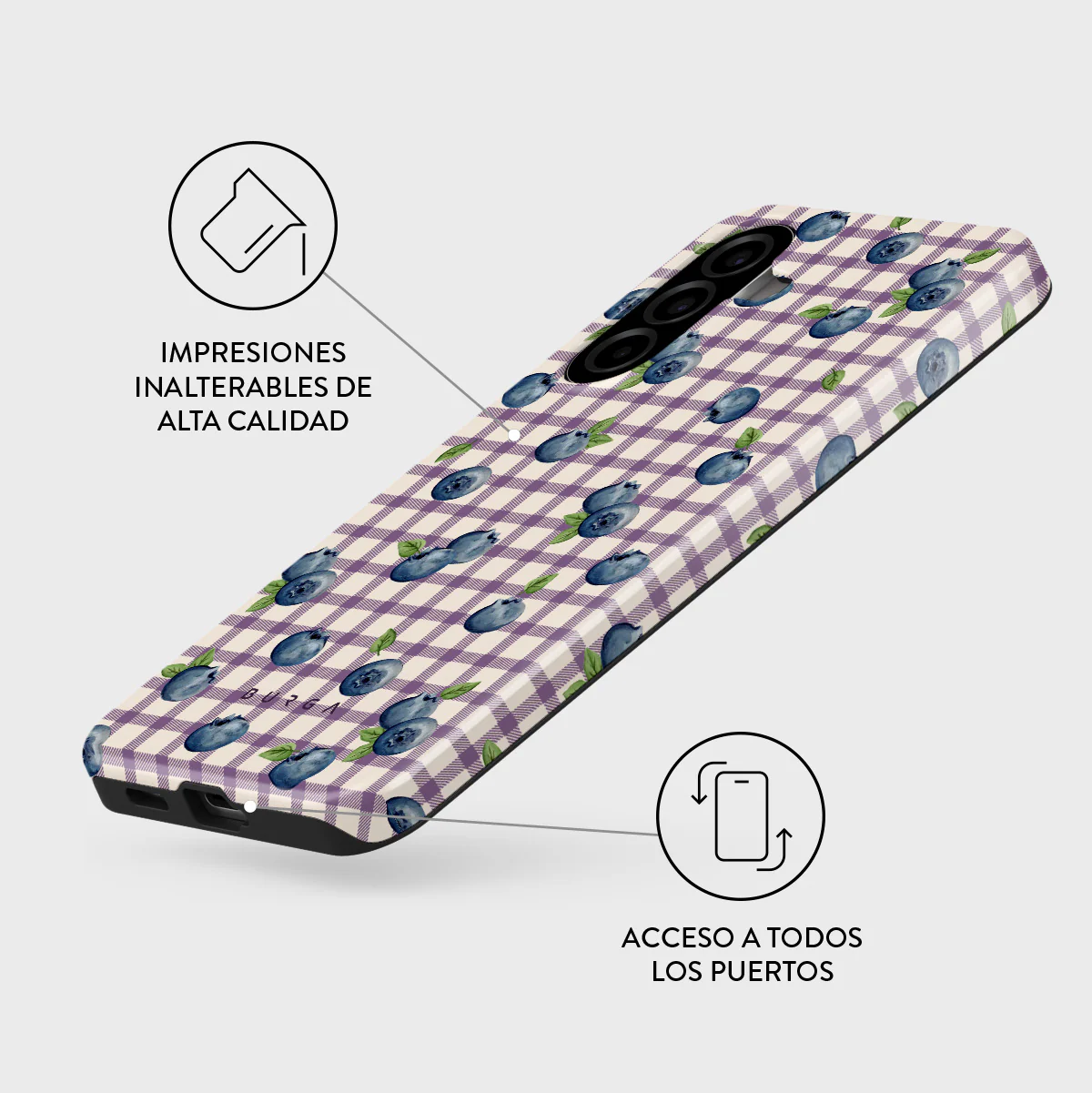 Blueberry Muffin - Samsung Galaxy A57 5G Funda - Image 3