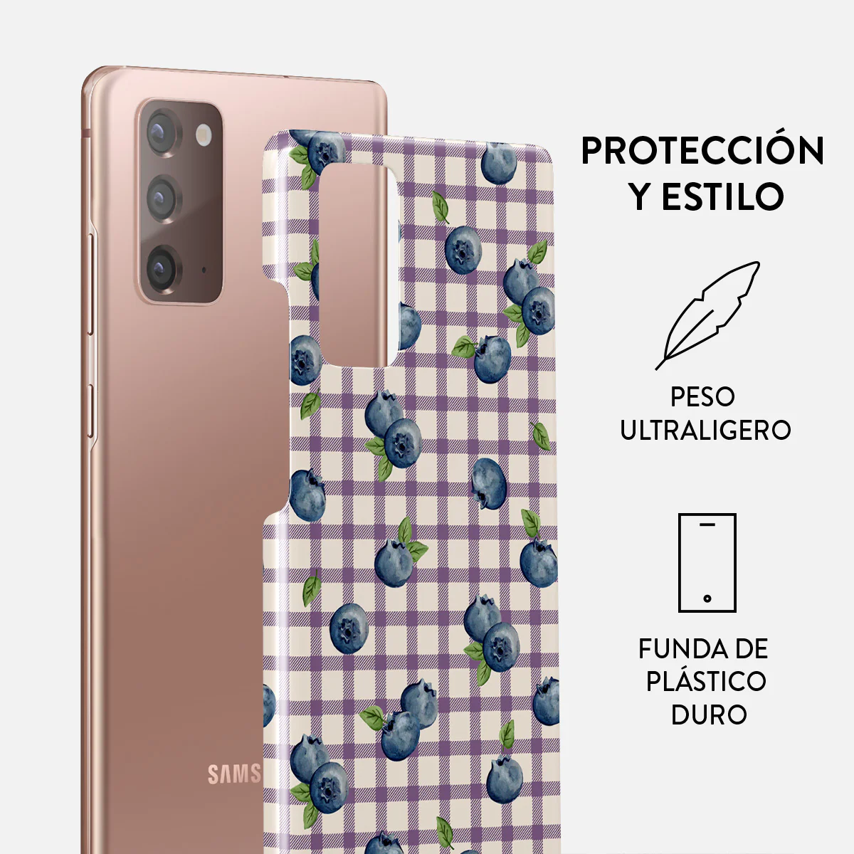 Blueberry Muffin - Samsung Galaxy Note 20 4G / 5G Funda - Image 2
