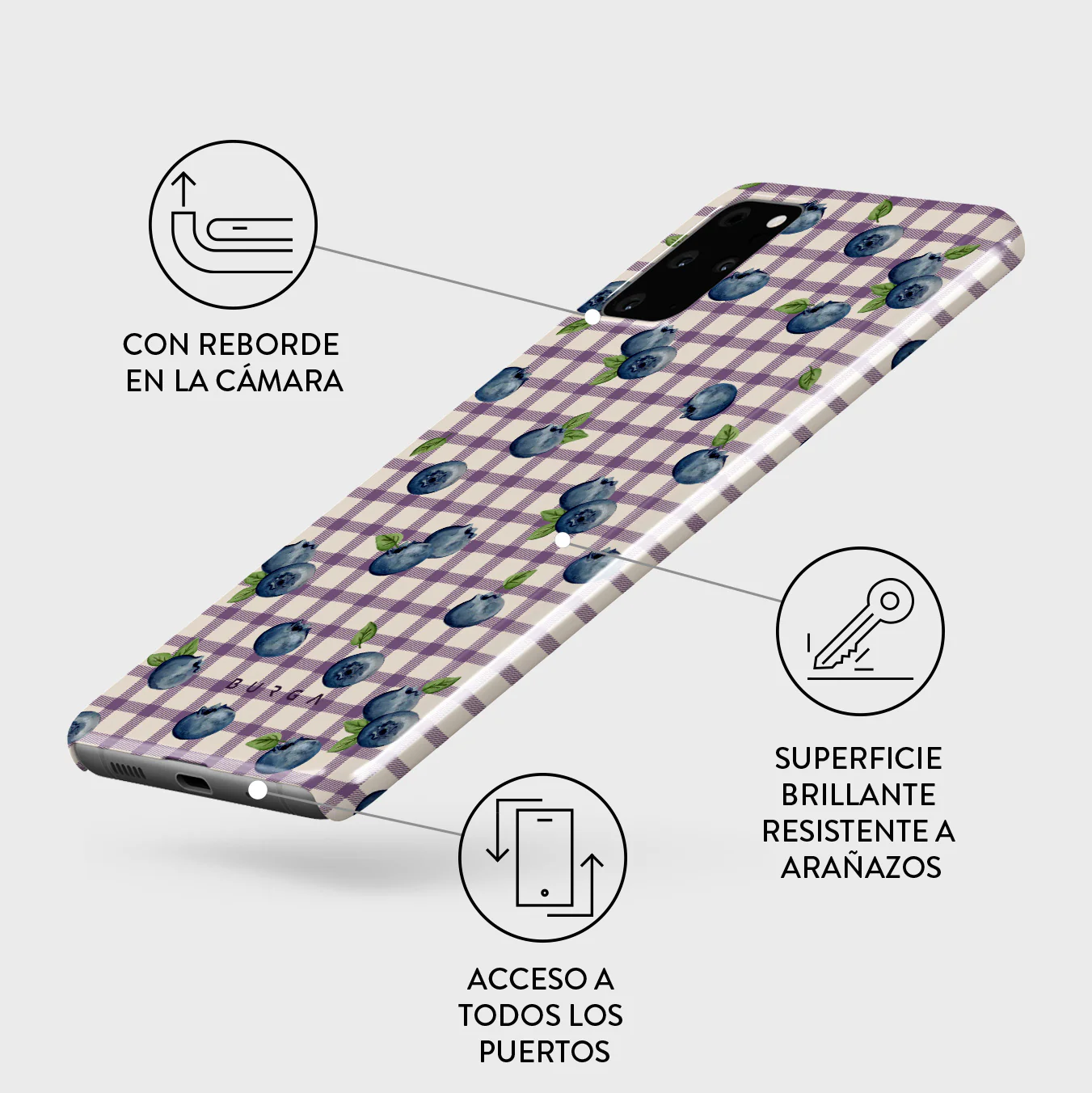 Blueberry Muffin - Samsung Galaxy S20 Plus 4G / 5G Funda - Image 3
