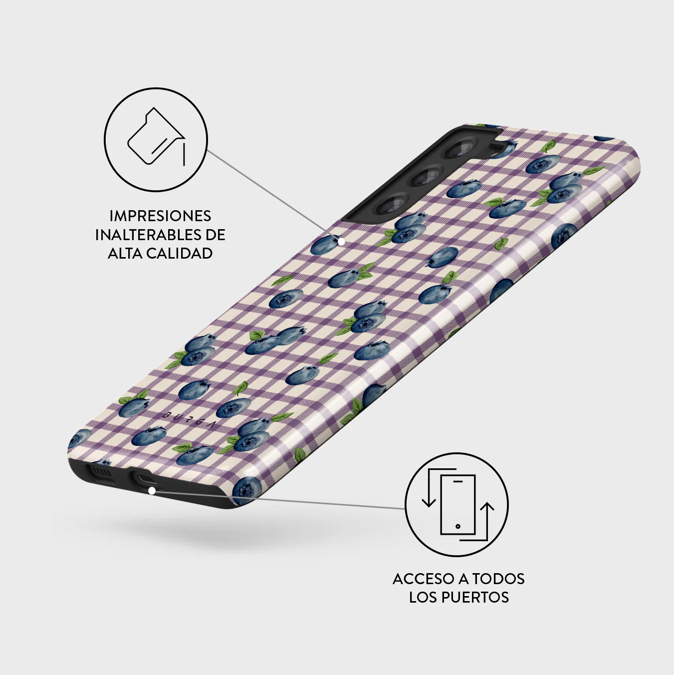 Blueberry Muffin - Samsung Galaxy S21 FE Funda - Image 3