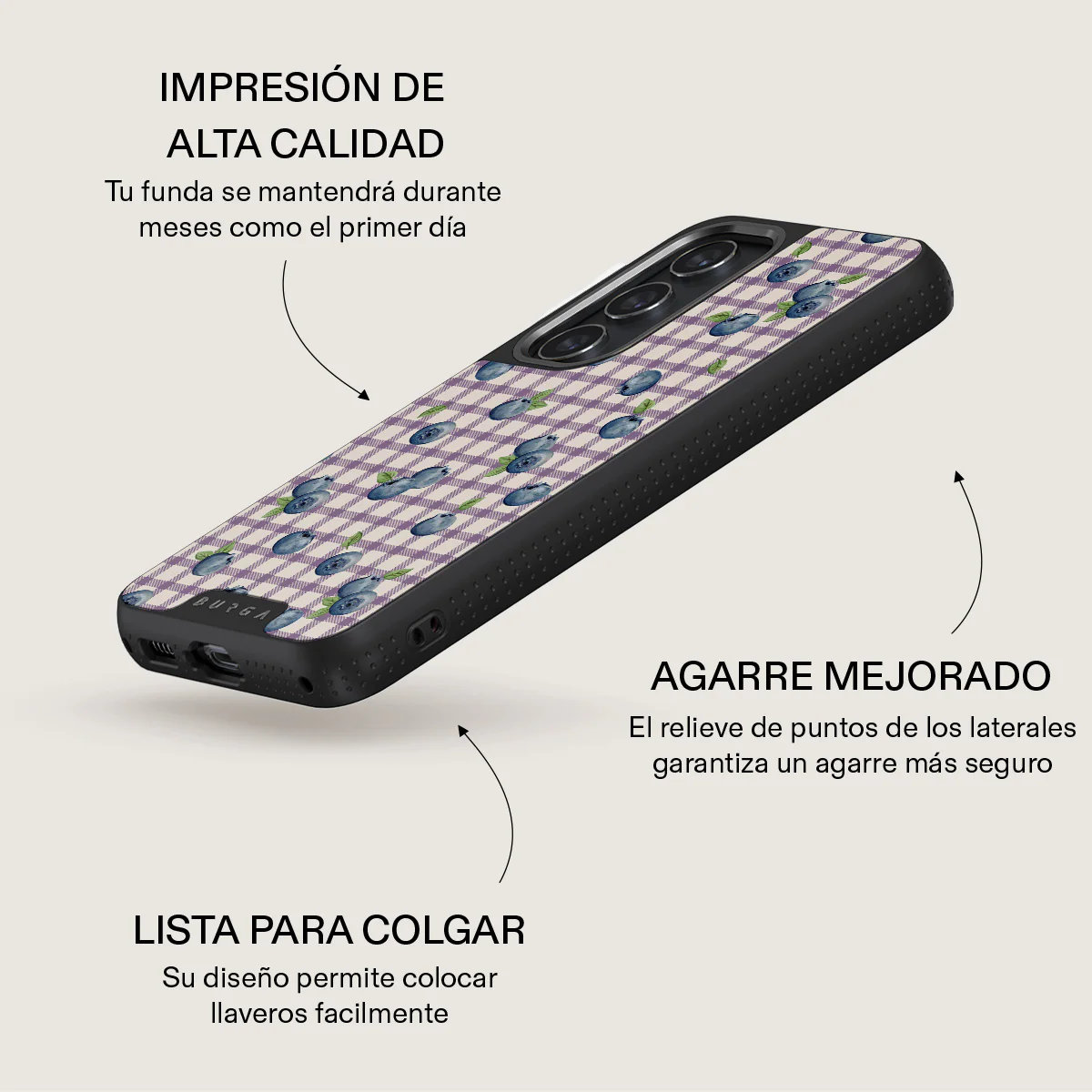 Blueberry Muffin - Samsung Galaxy S23 Funda - Image 16