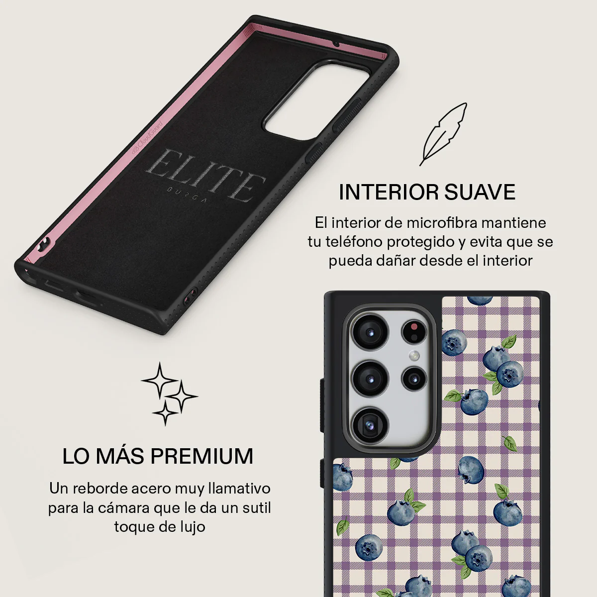 Blueberry Muffin - Samsung Galaxy S23 Ultra Funda - Image 17