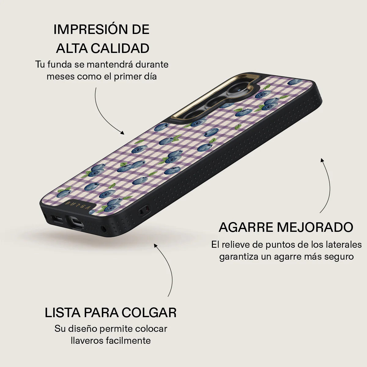 Blueberry Muffin - Samsung Galaxy S24 Funda - Image 9