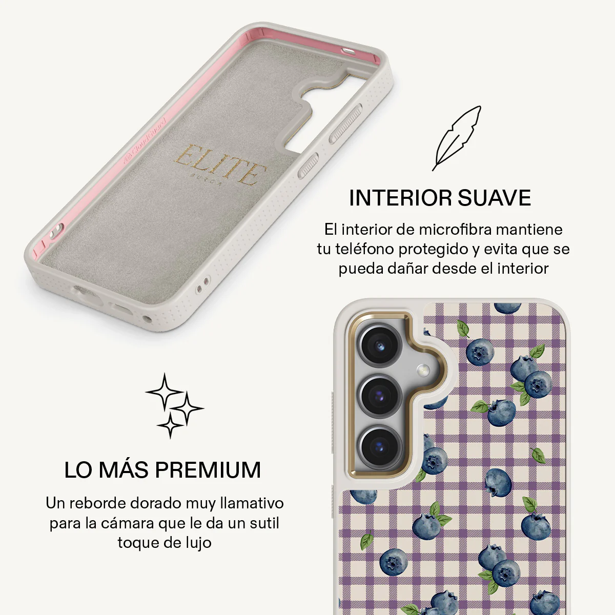 Blueberry Muffin - Samsung Galaxy S24 Plus Funda - Image 24