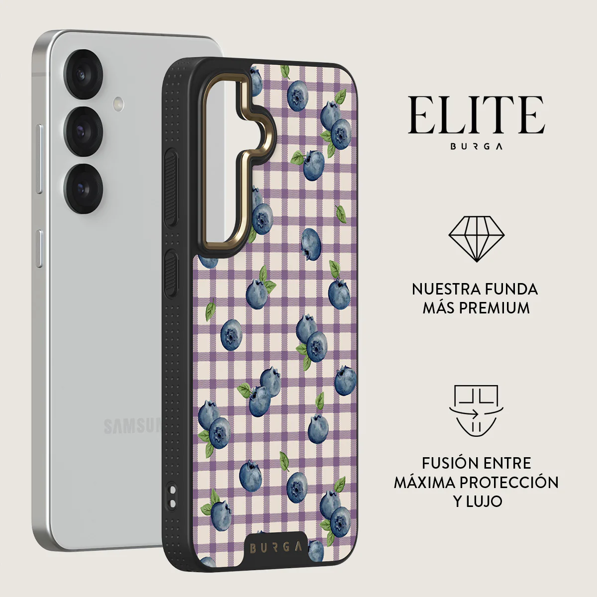 Blueberry Muffin - Samsung Galaxy S25 Funda - Image 6