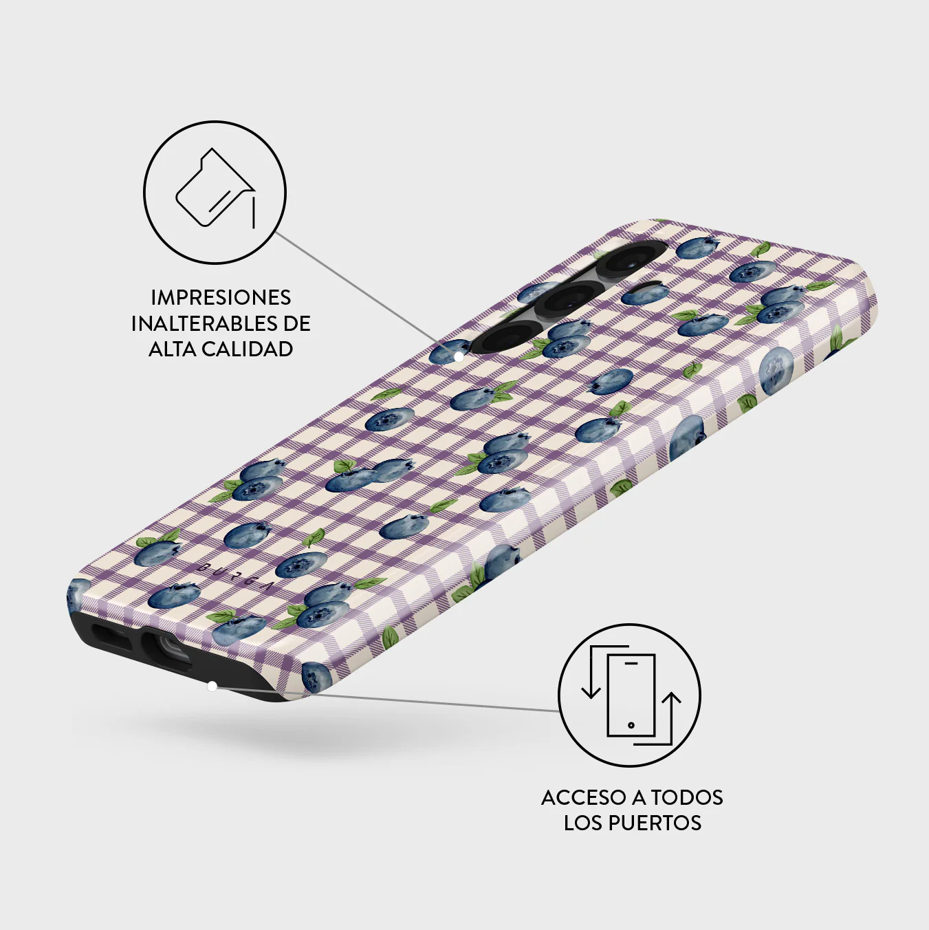 Blueberry Muffin - Samsung Galaxy S25 Plus Funda - Image 3