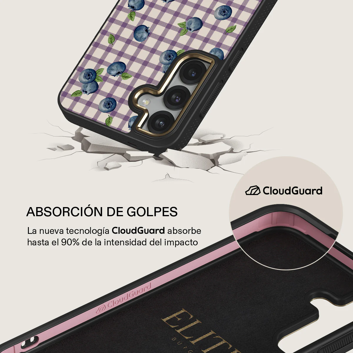 Blueberry Muffin - Samsung Galaxy S25 Plus Funda - Image 7