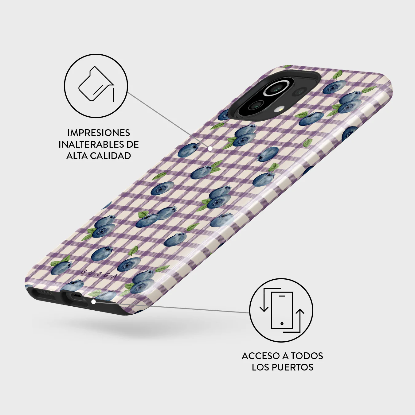 Blueberry Muffin - Xiaomi 11 Lite 5G NE Funda - Image 3