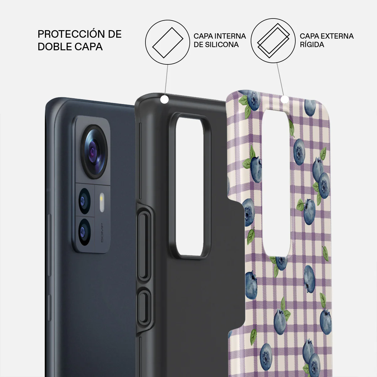 Blueberry Muffin - Xiaomi 12 Funda - Image 2
