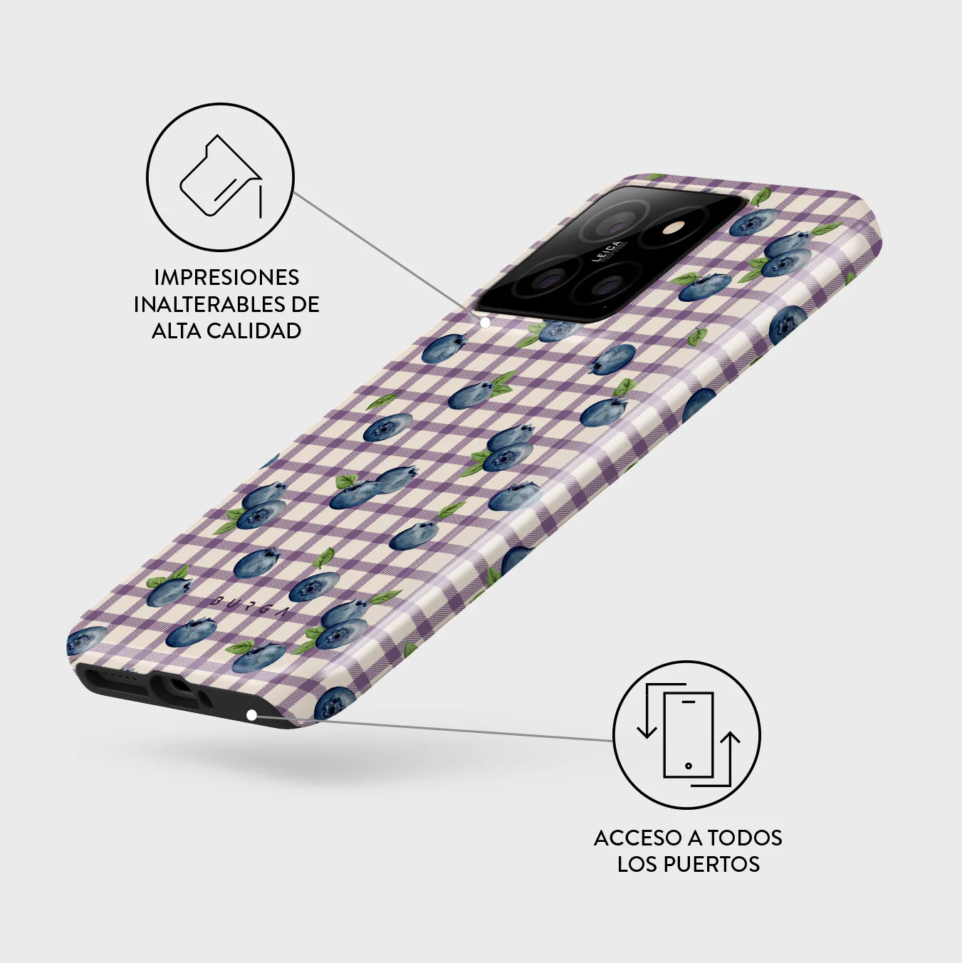 Blueberry Muffin - Xiaomi 14 Funda - Image 3