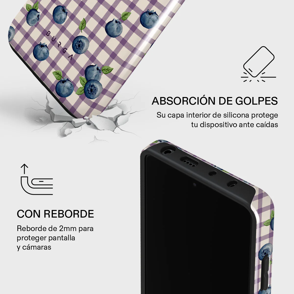Blueberry Muffin - Xiaomi Redmi Note 12 Pro+ 5G Funda - Image 4