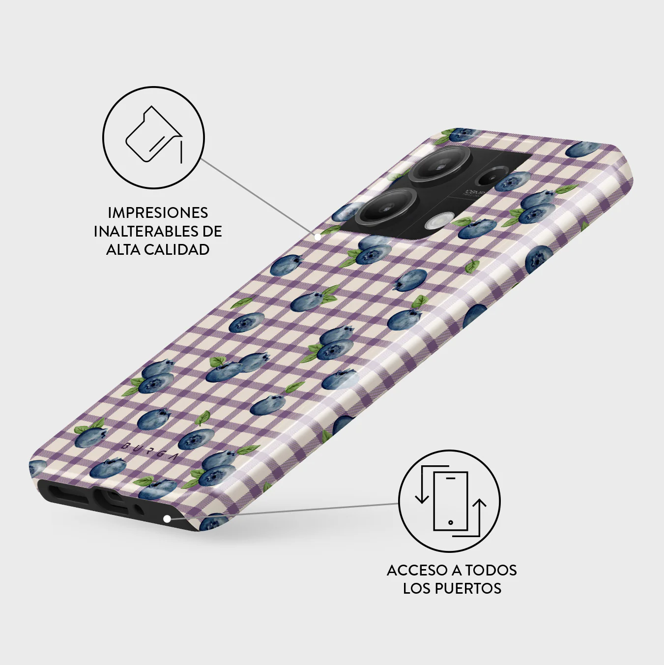Blueberry Muffin - Xiaomi Redmi Note 13 5G Funda - Image 3