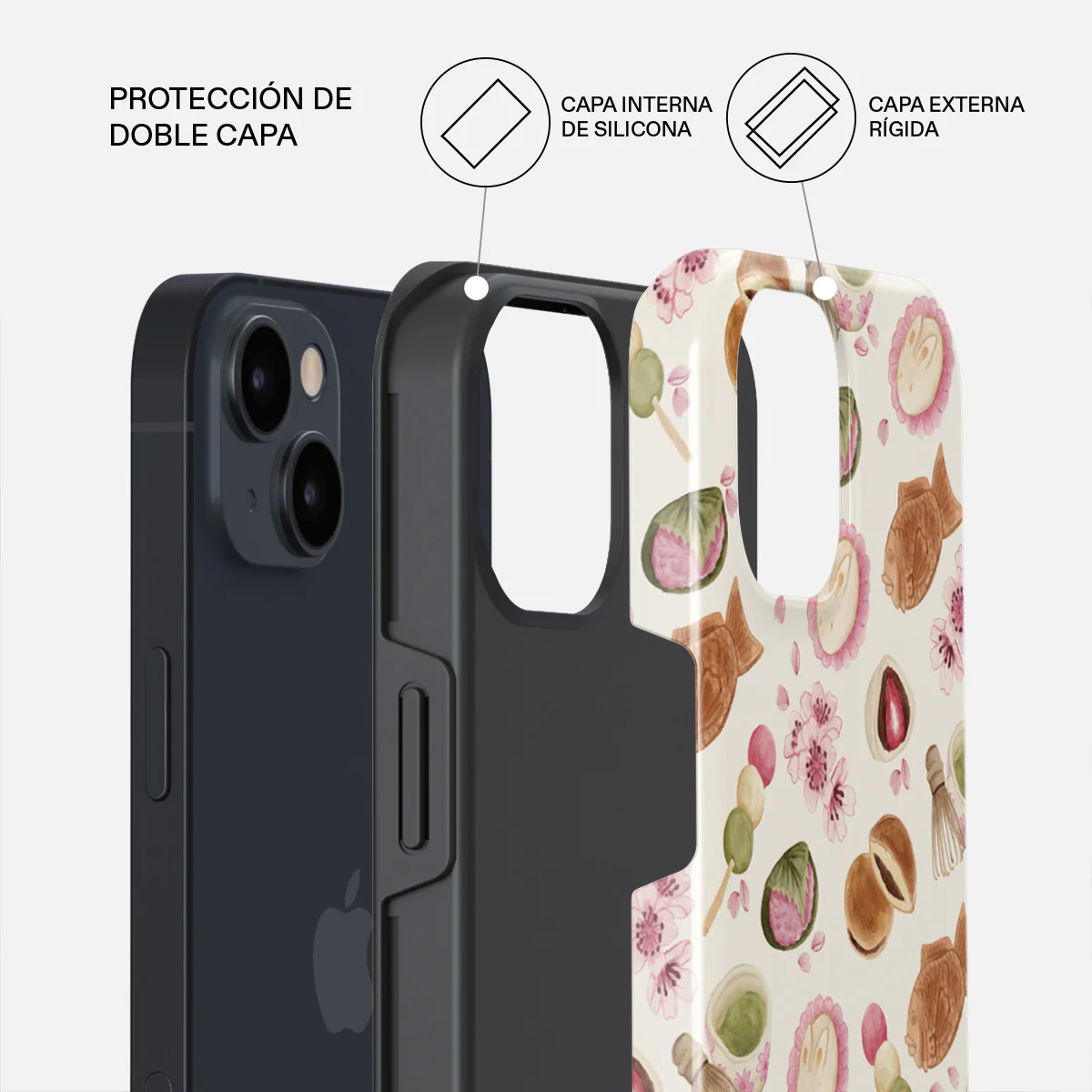 Café Haru - iPhone 13 Mini Funda - Image 2