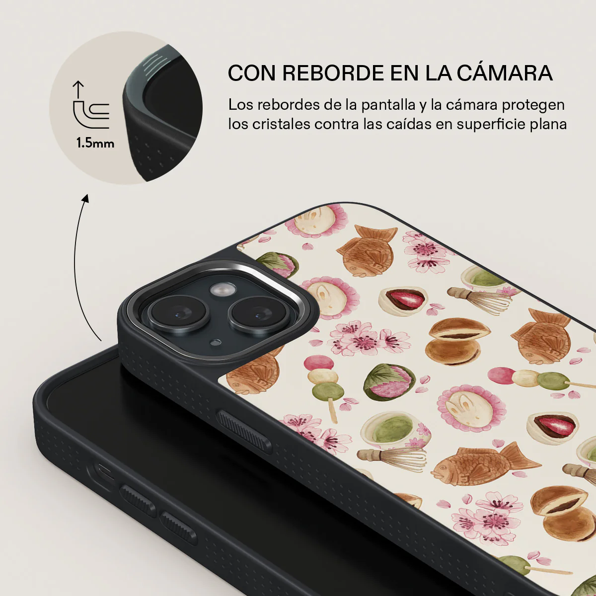 Café Haru - iPhone 15 Plus Funda - Image 15