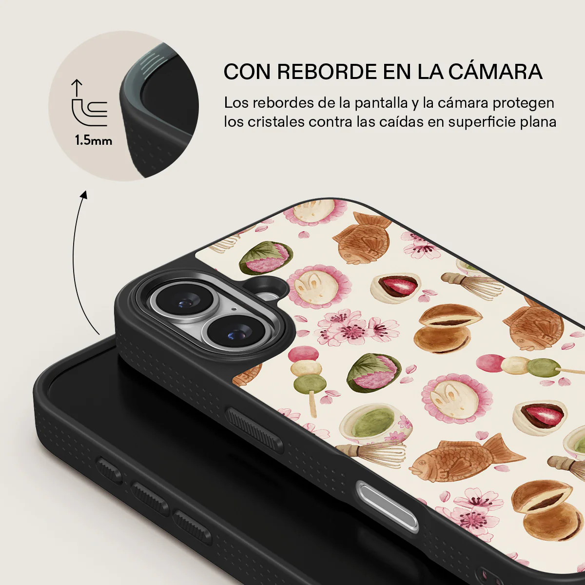 Café Haru - iPhone 16 Funda - Image 16