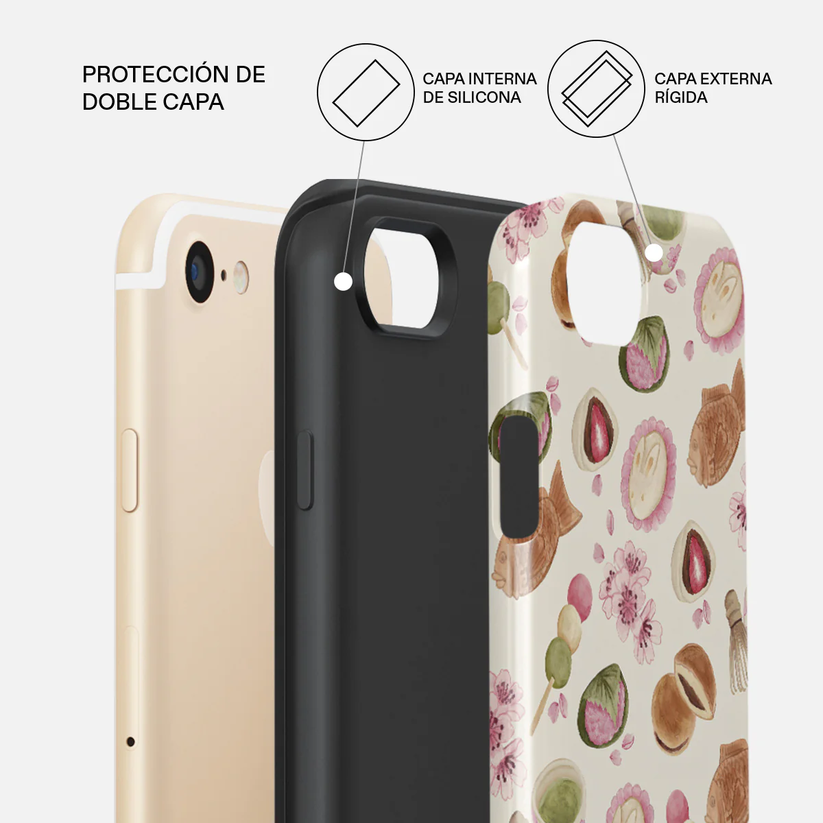 Café Haru - iPhone SE (2020) Funda - Image 6