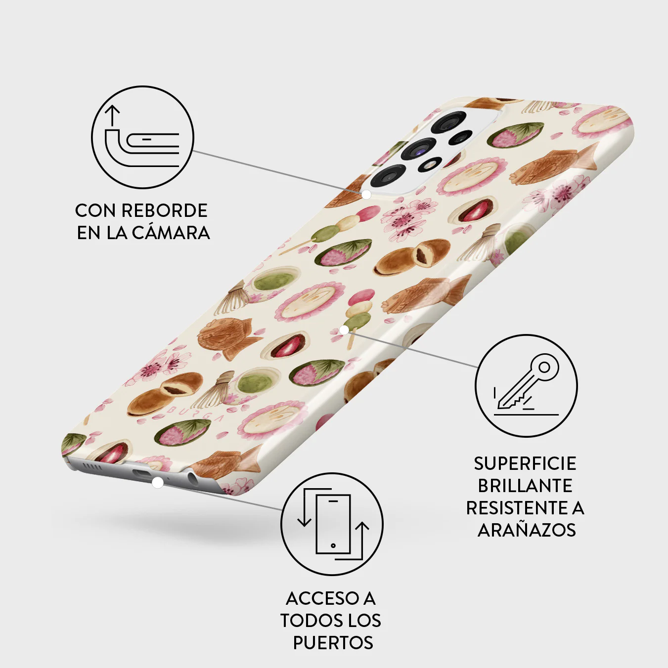 Café Haru - Samsung Galaxy A72 4G / 5G Funda - Image 3