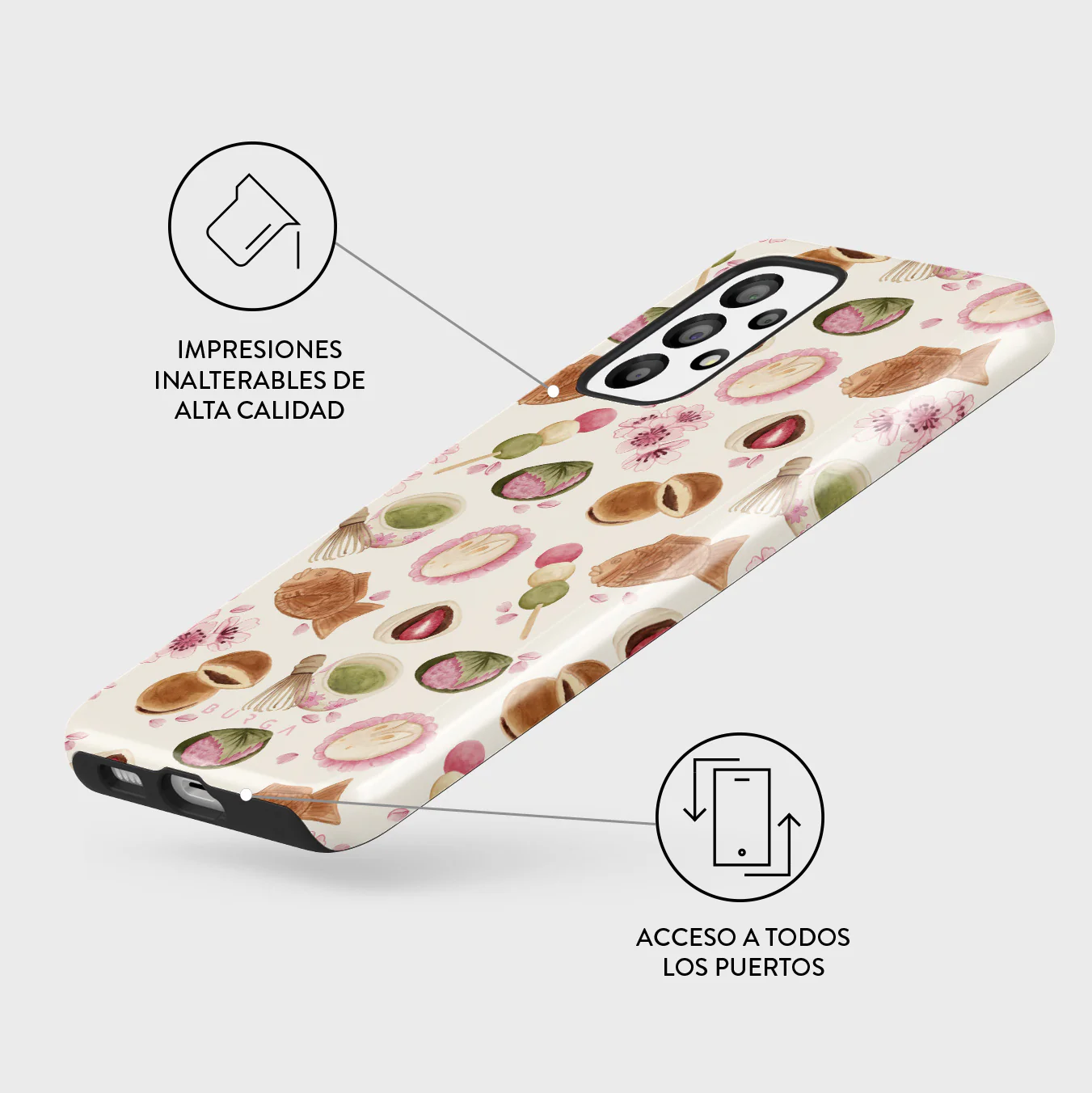 Café Haru - Samsung Galaxy A73 Funda - Image 3