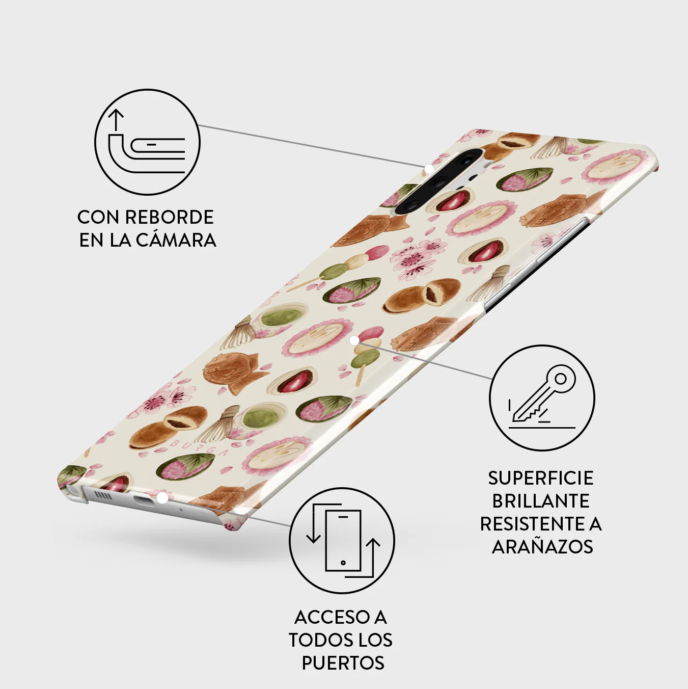 Café Haru - Samsung Galaxy Note 10 Plus Funda - Image 3